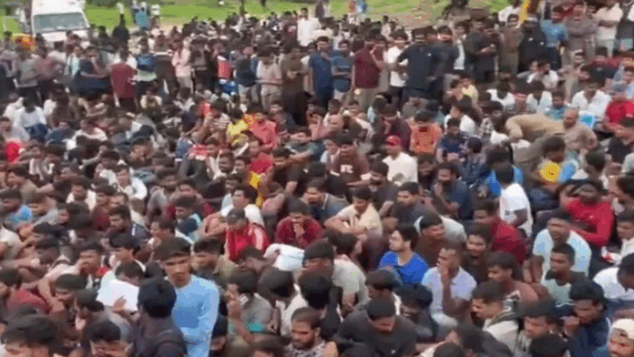 Youth Gather At Saroornagar Stadium In Hyderabad For HYDRA Recruitment