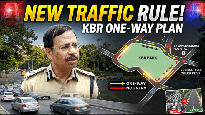 KBR Park One Way Traffic System From August 18