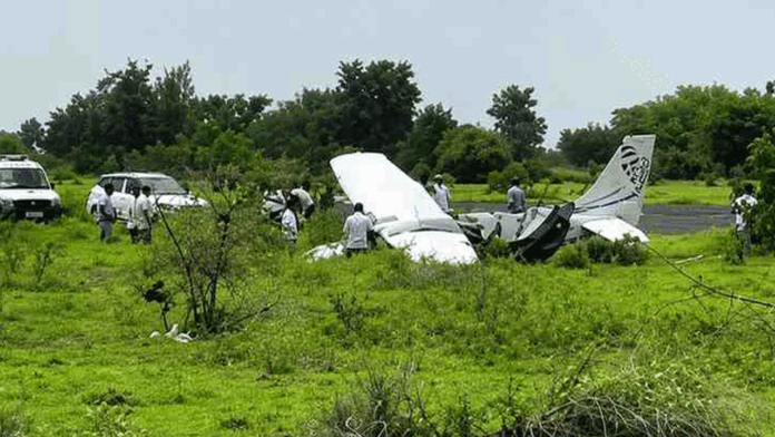 Another Plane Crash In Baramati, Pilots Lives Were Saved