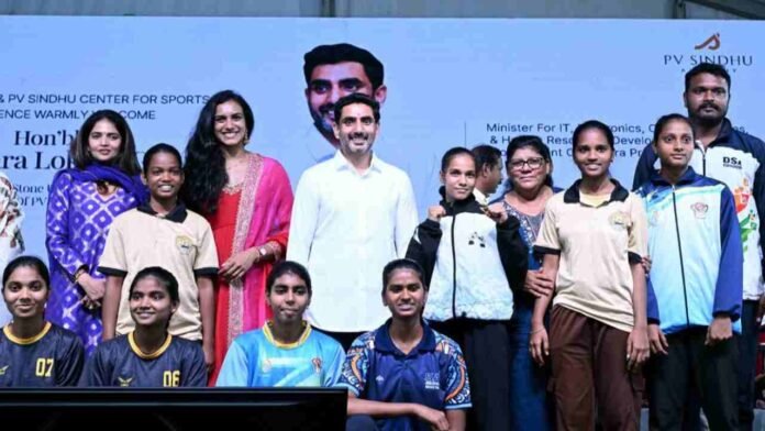 PV Sindhu Lays Foundation Stone for Centre of Sports Excellence in Visakhapatnam