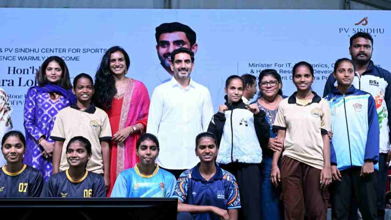 PV Sindhu Lays Foundation Stone for Centre of Sports Excellence in Visakhapatnam