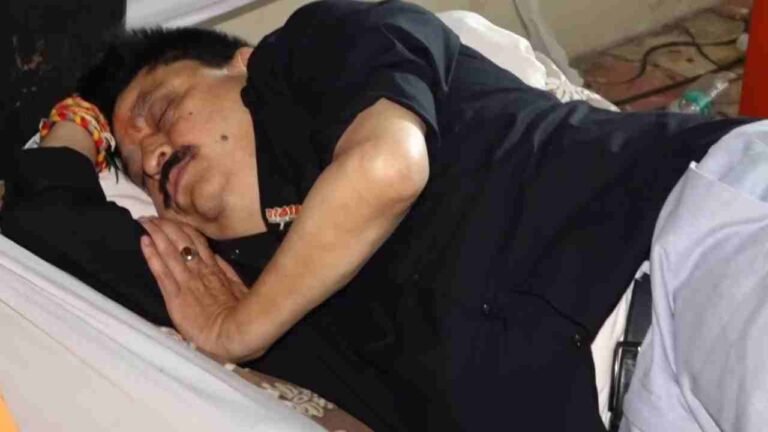 Ramchander Rao Falls Ill During Fee Reimbursement Protest