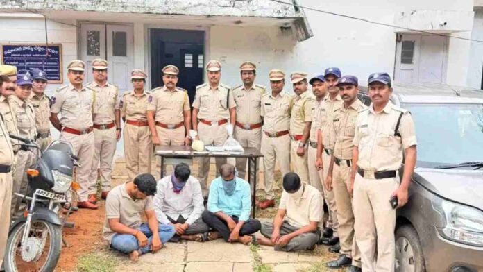Alprazolam Worth Rs. 24.18 Lakh Seized: Four Arrested