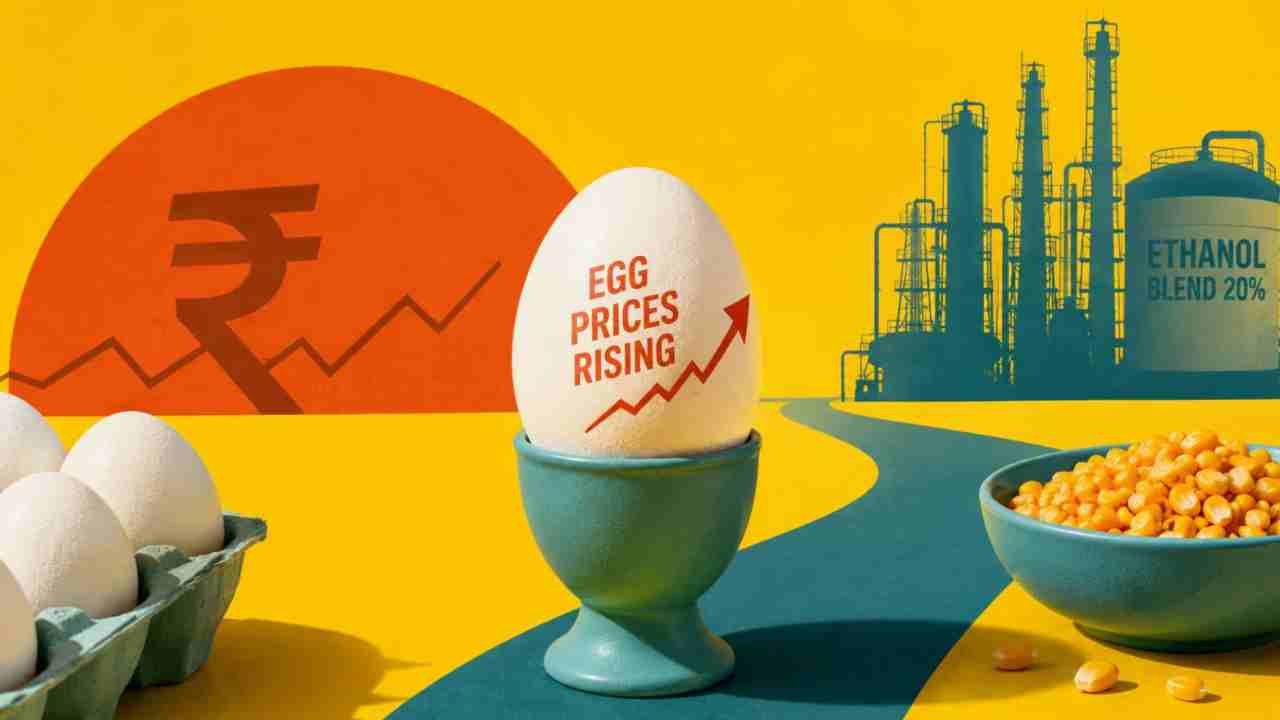 Egg Prices Surge as Corn Costs Rise on Ethanol Demand