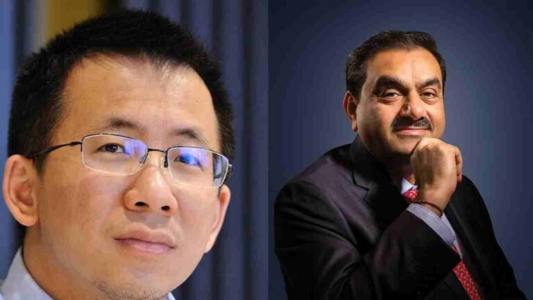 Gautam Adani Net Worth Falls as Zhang Yiming Takes Top Spot