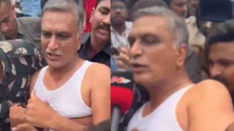 Harish Rao Arrested: Tension At The Assembly Main Gate