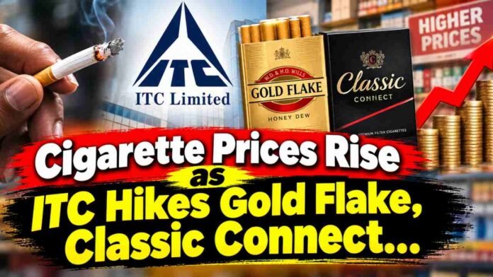 Cigarette Prices Rise as ITC Hikes Gold Flake, Classic Connect