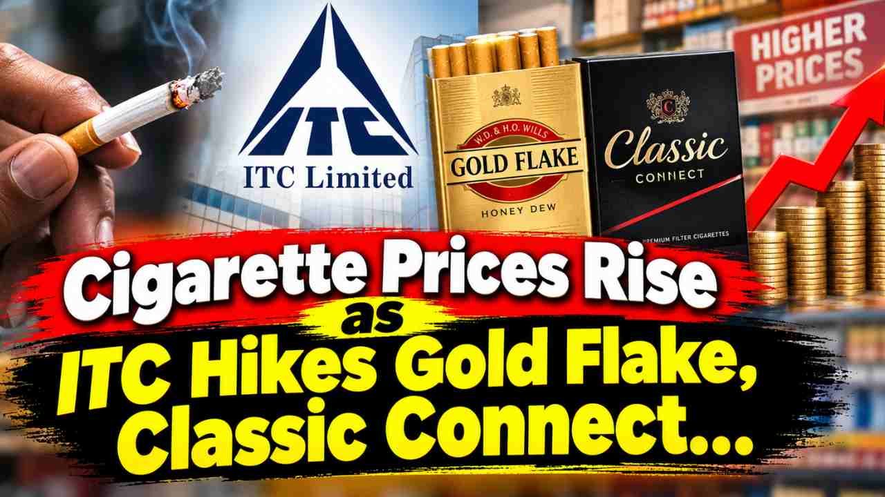 Cigarette Prices Rise as ITC Hikes Gold Flake, Classic Connect