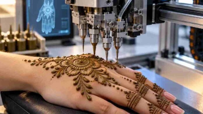 Mehendi Machine Sparks Fresh Debate Over Jobs