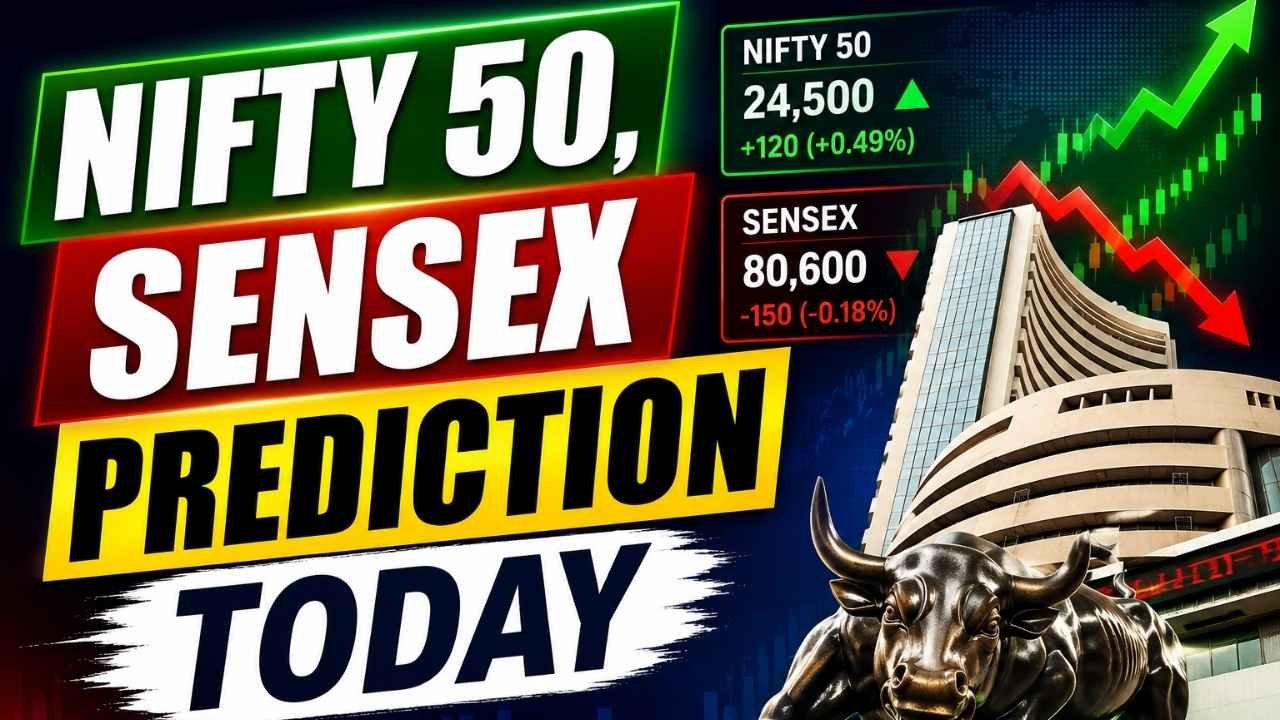 Nifty 50, Sensex Prediction Today: Key Levels to Watch