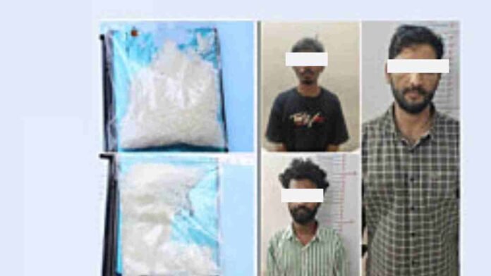 RGIA Police Arrest Three Alleged Drug Peddlers In Shamshabad