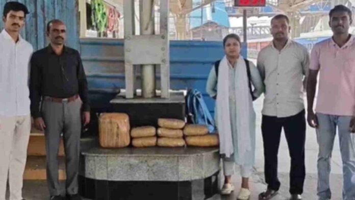 Secunderabad Railway Station: 15.4 Kg Ganja Seized