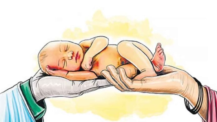 Woman Held for Allegedly Trying to Sell Eight-Day-Old Baby