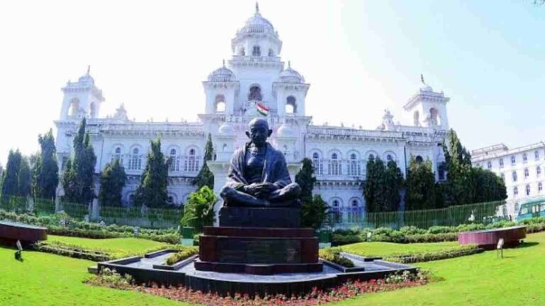 Telangana Assembly Adjounred Amidst DIN Over 22A Issue