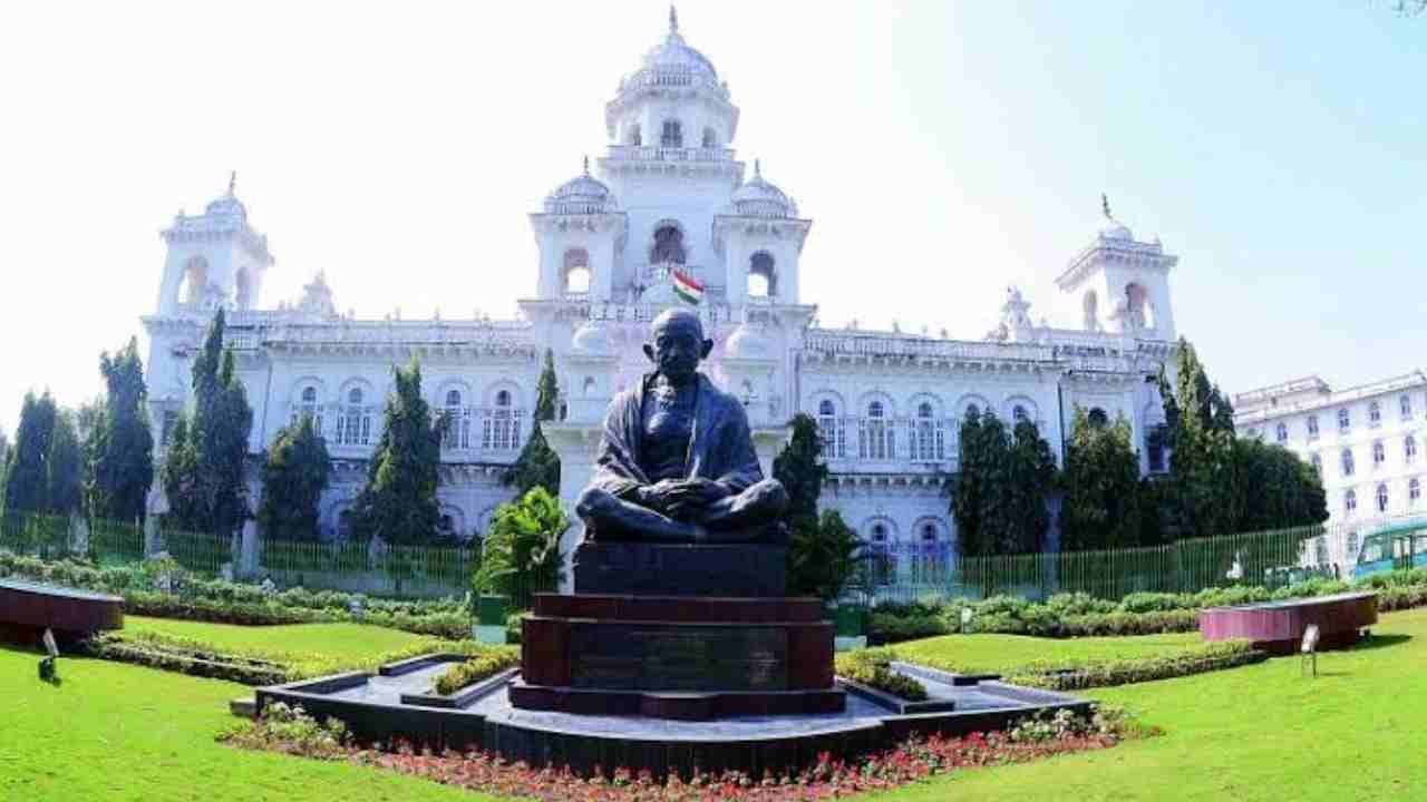 Telangana Assembly Adjounred Amidst DIN Over 22A Issue