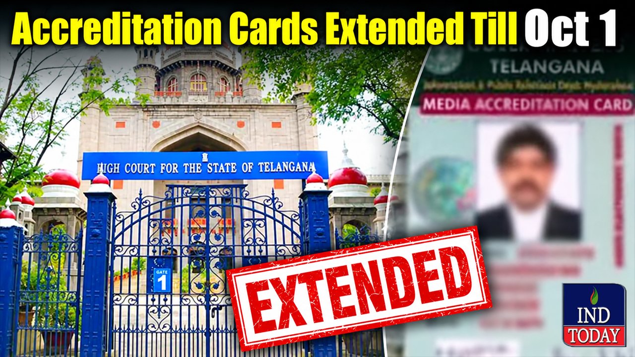 Telangana High Court Extends Journalist Accreditation Cards till Oct 1
