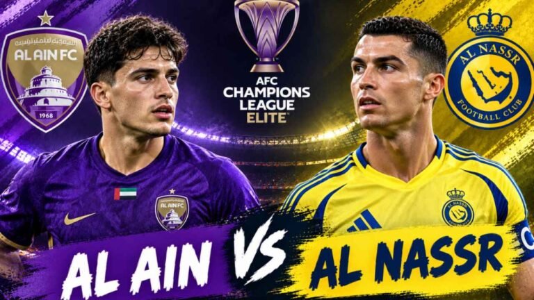 AL AIN FC vs AL-NASSR Standings: AFC Champions League Elite Kick-Off, Ronaldo Expected to Start