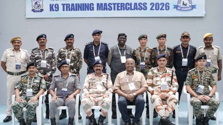 Hyderabad Hosts National-Level K9 Security Training Masterclass