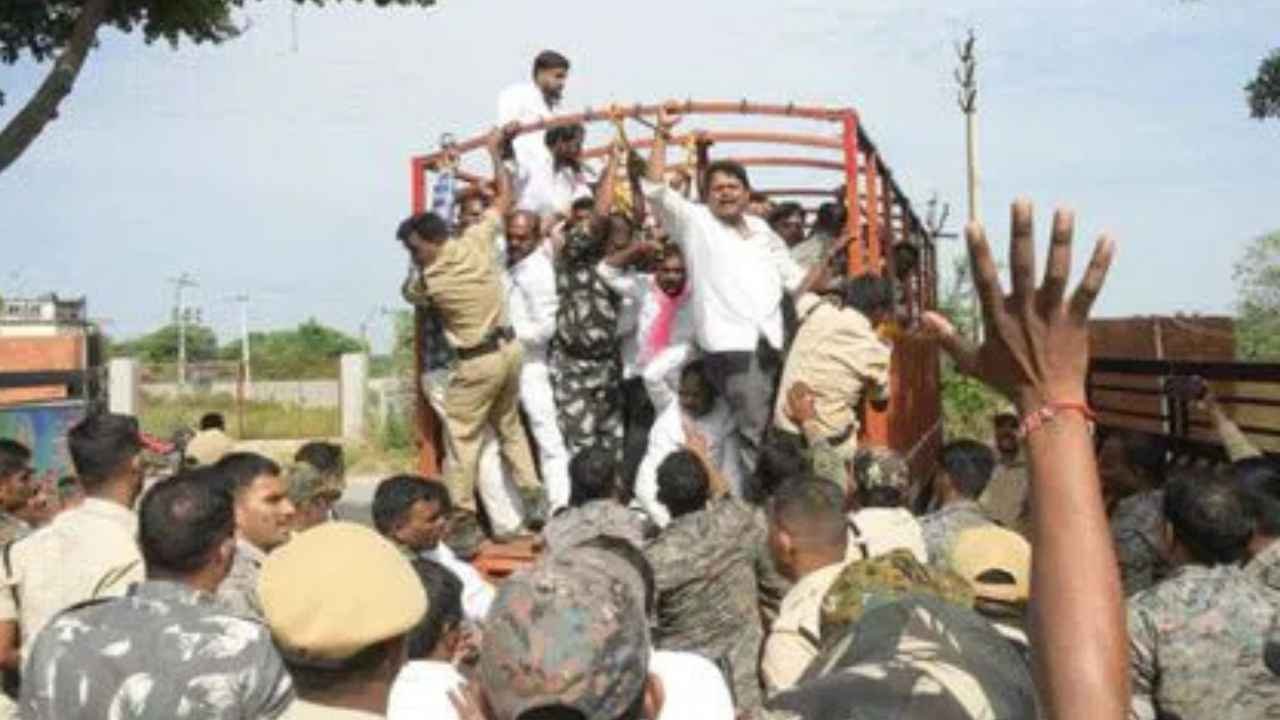 Police Crackdown On BRS Leaders Ahead Of Assembly Protest