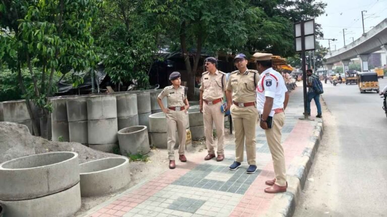 Cyberabad Traffic Management Reviewed In Key Areas