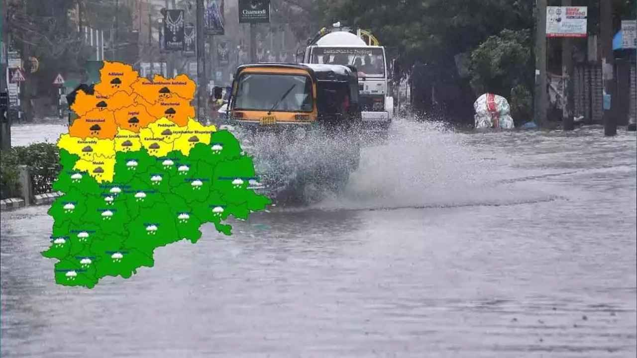 Heavy Rains Likely In Telangana As Low Pressure In Bay Of Bengal