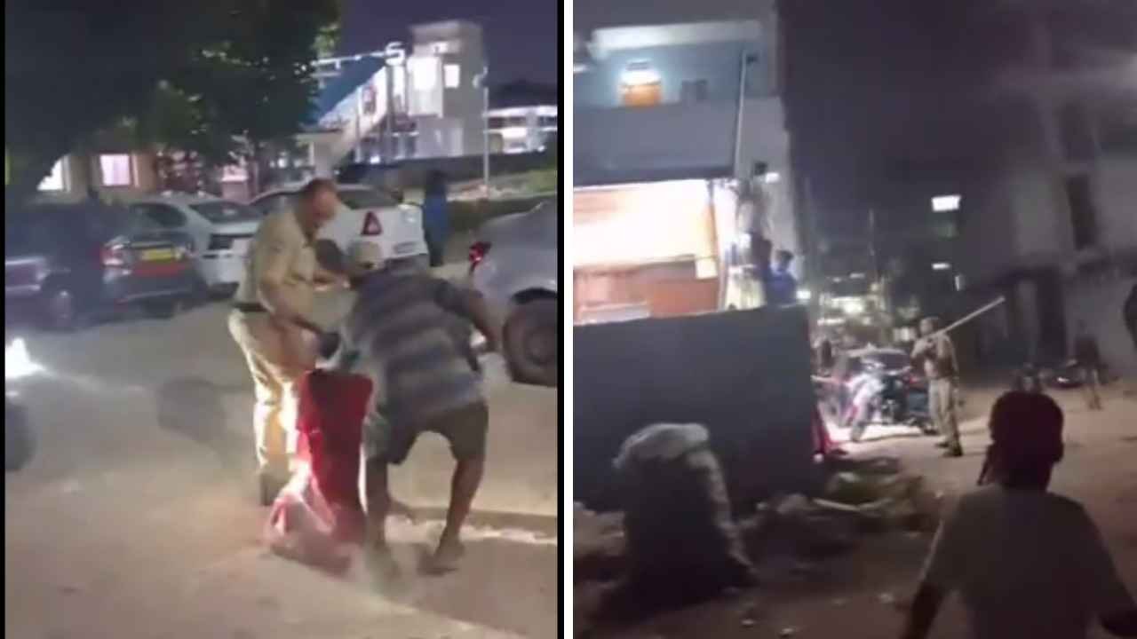 Viral Video Shows RPF Assault On Woman At Hafeezpet Railway Station