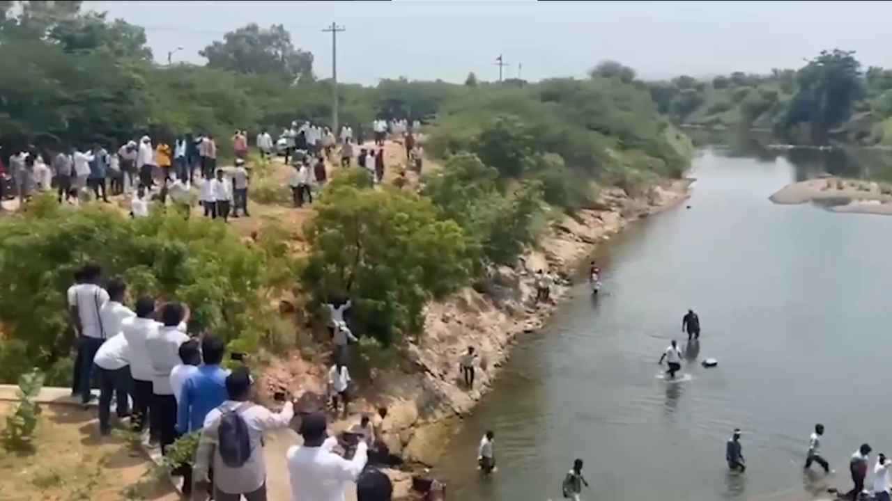 Jurala Project Water Protest Intensifies As BRS Leaders, Farmers Stopped
