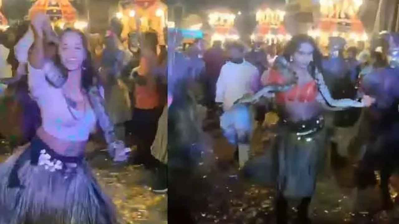 WATCH | Dance Group Arrested for Using Python During Ganesh Immersion in Hyderabad