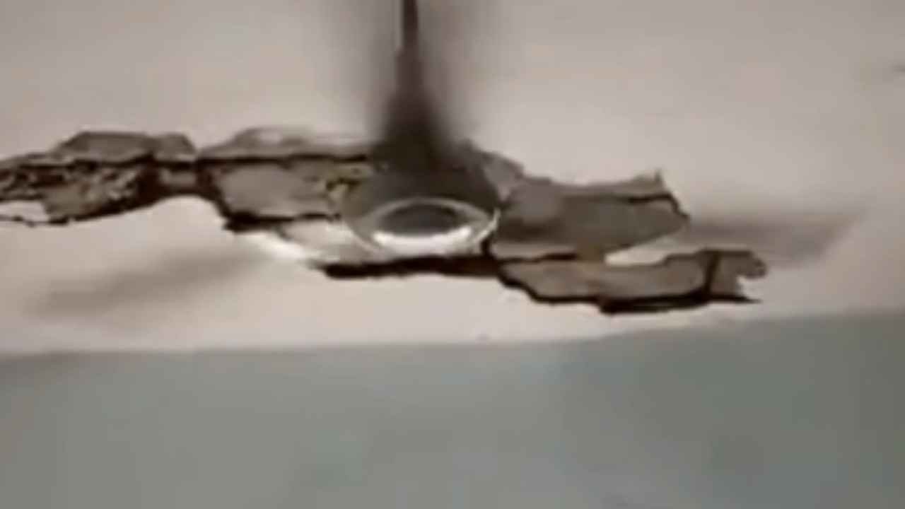 Roof Tiles Fall Again At Warangal MGM Hospital