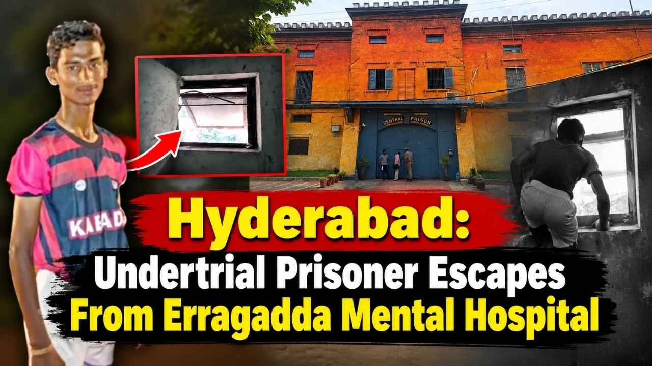 Hyderabad: Undertrial Prisoner Escapes From Erragadda Mental Hospital