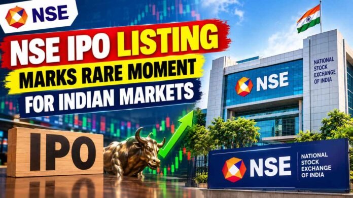 NSE IPO Listing Marks Rare Moment For Indian Markets