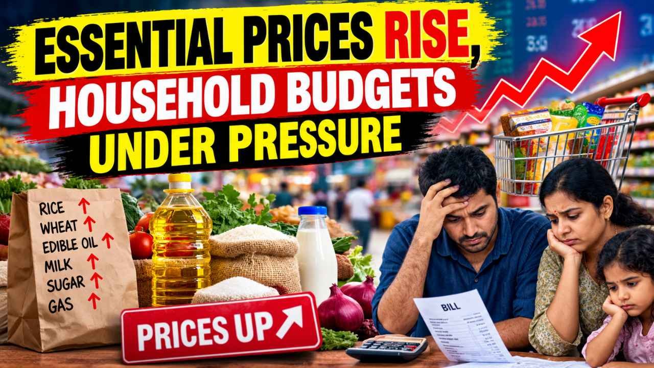 Essential Prices Rise, Household Budgets Under Pressure