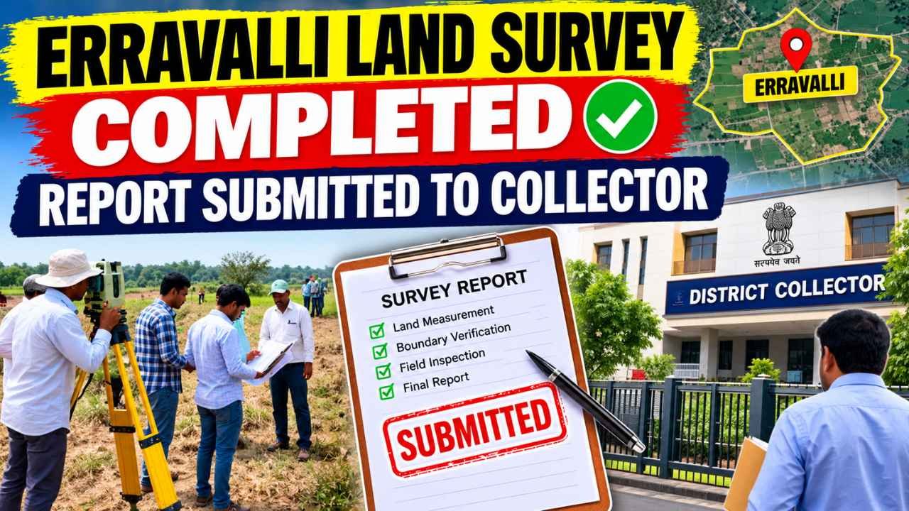 Erravalli Land Survey Completed, Report Submitted To Collector