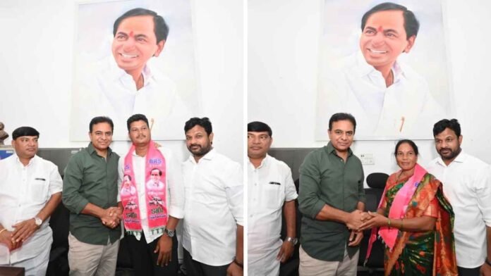 Khanapur BRS: Congress, BJP Tribal Leaders Join Party