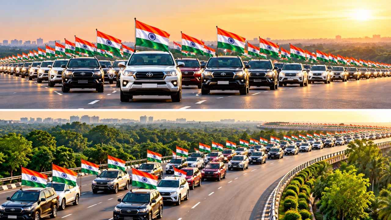 Hyderabad to Host Tiranga Ahimsa Car Rally With Over 200 Cars