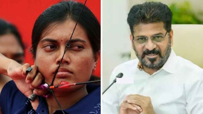 Revanth Reddy Congratulates Chikitha And Sahil On Asian Games Gold