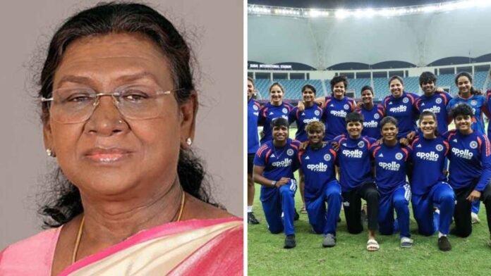 President Murmu Congratulates India Women On Asia Cup Win