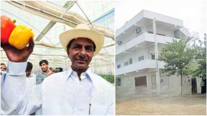 Revenue Officials Prepare Land Details Near KCR Erravelli Farmhouse