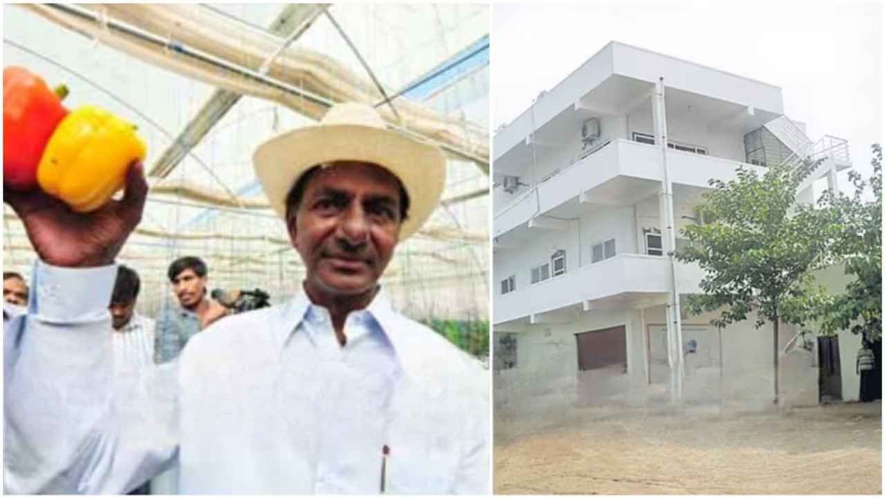 Revenue Officials Prepare Land Details Near KCR Erravelli Farmhouse
