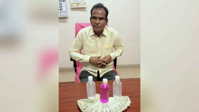 ACB Catches Sangareddy Intermediate Education RIO Accepting Rs. 20,000 Bribe