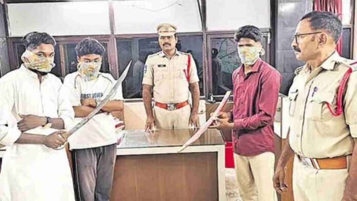 Three Booked For Weapon Sounds During Birthday
