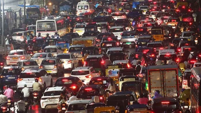 Sudden Downpour Disrupts Traffic in Hyderabad, Heavy Rain Alert