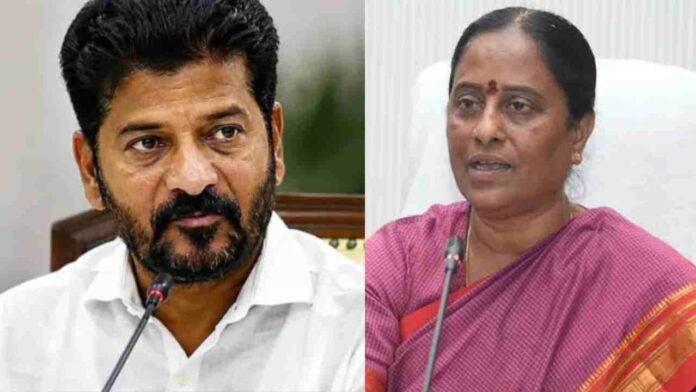 High Command Should Take Action Against CM Revanth: Konda Surekha