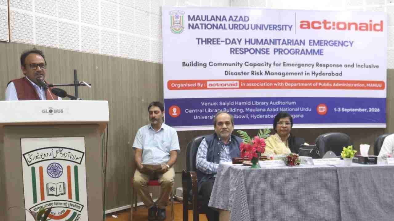MANUU Concludes Three Day Humanitarian Emergency Response Programme