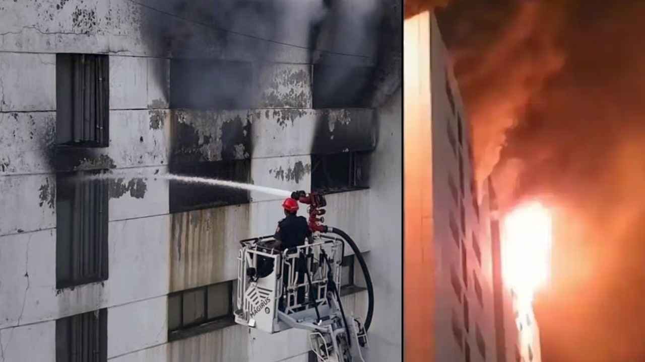 Massive Fire In Surat Textile Market: Many Shops Burnt Down