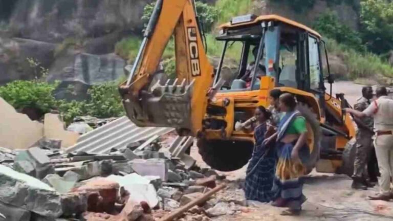 HYDRA Like Operation In Warangal: Congress Govt Demolishing Houses Of Poor On A Massive Scale