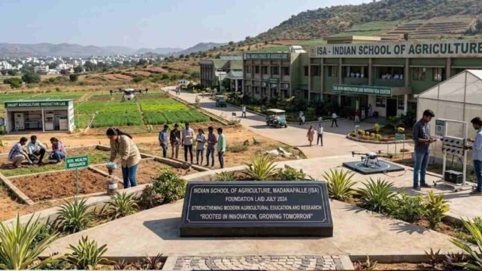 Indian School of Agriculture Foundation Laid in Madanapalle