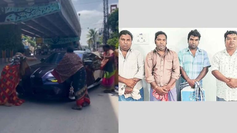Jubilee Hills BMW Incident Four Men Arrested