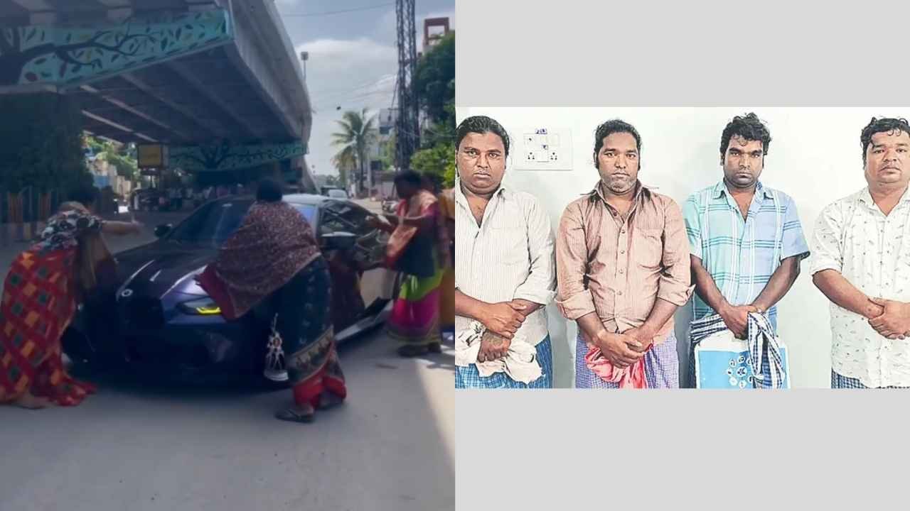 Jubilee Hills BMW Incident: Four Men Arrested