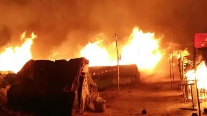 Kukatpally Fire Accident: Huts Gutted, Two Injured